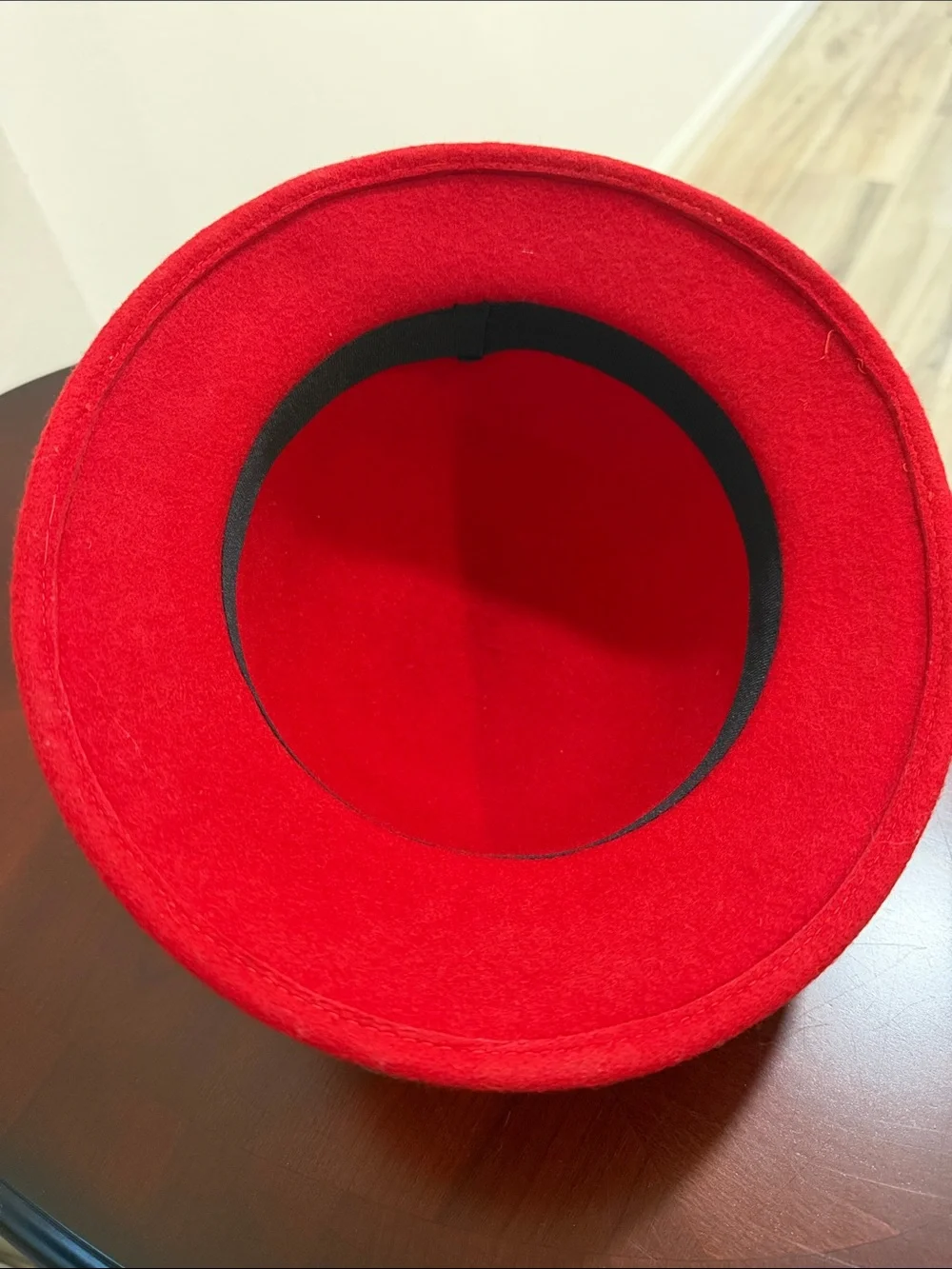 Red-Bow Cloche Hat